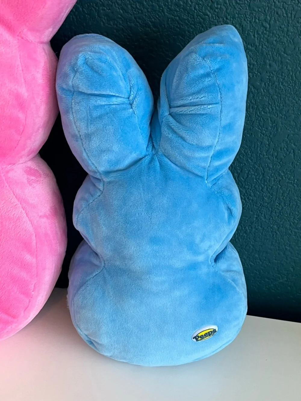Peeps Pink Large 16” Just Born Easter Bunny Plush Toy Lego 30690